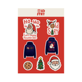 Oldstry Hoodie Sticker Sheet - Multi