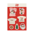 Oldstry Tee Sticker Sheet - Multi